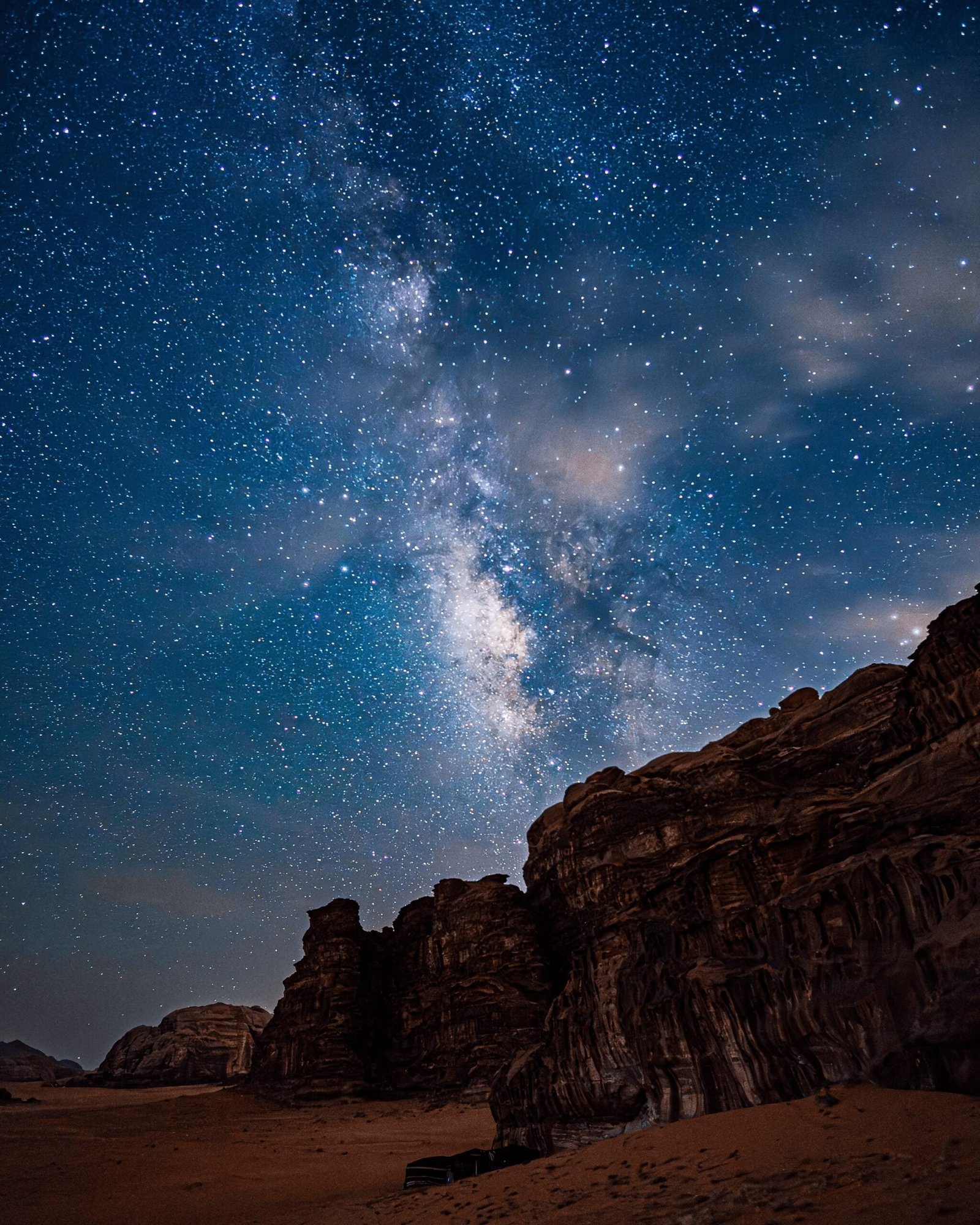 nuit sous les étoiles wadi rum